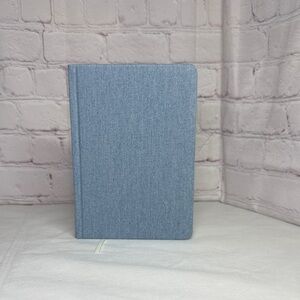 SPR!TZ Light Blue Denim-Cover Notebook Lined Paper Wide Ruled